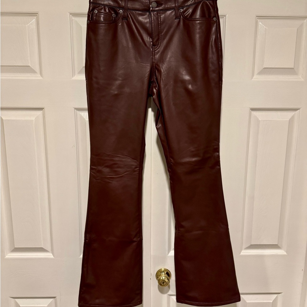 Banana Republic Maroon Low-Rise Bootcut Pants - Women’s 29 (Size 8)